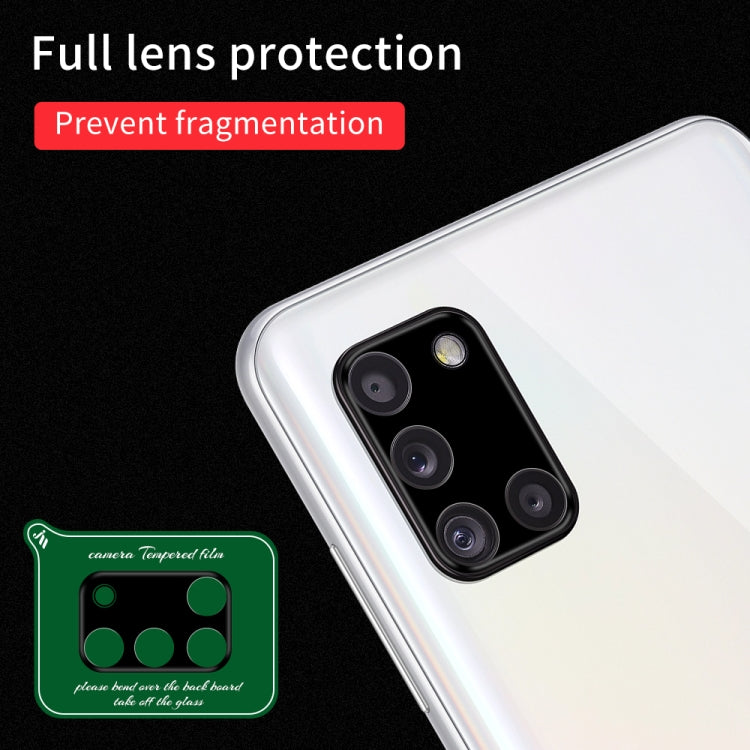 Silk Screen Luminous Ring Back Camera Lens Film, For Samsung Galaxy A31