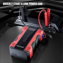 Load image into Gallery viewer, FOXSUR Car Emergency Starter Power Supply Multi-function Portable Car Air Pump