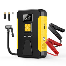 Load image into Gallery viewer, FOXSUR Car Emergency Starter Power Supply Multi-function Portable Car Air Pump