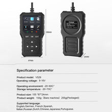 Load image into Gallery viewer, FOXSUR V529 OBD2 Car Engine Fault Code Reader Diagnostic Instrument
