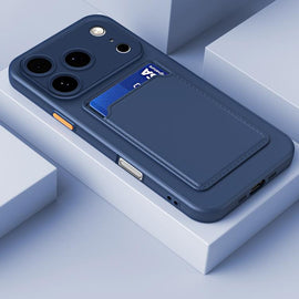 Skin Feel Card Contrast Color Button TPU Phone Case, For iPhone 17 Pro Max, For iPhone 17 Pro, For iPhone 17, For iPhone Air