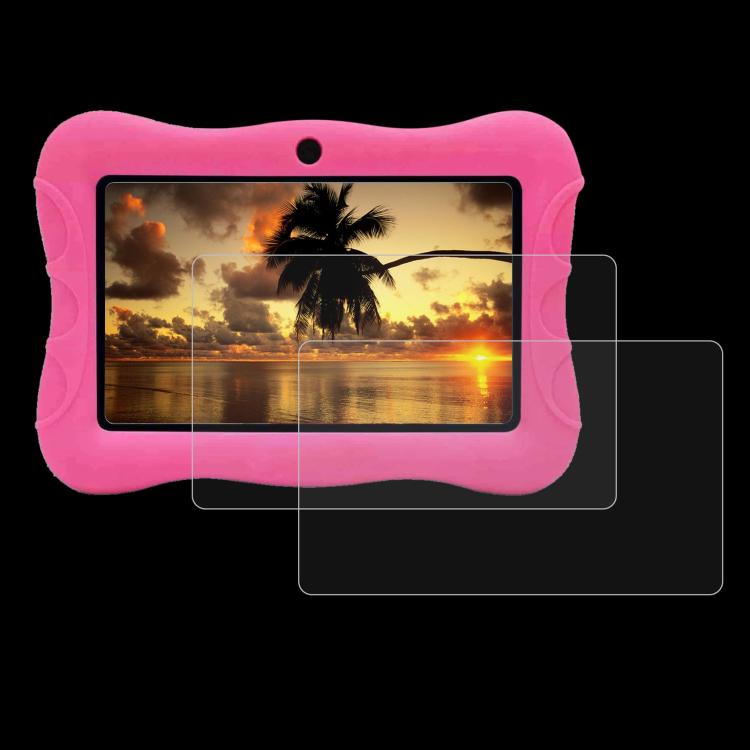2pcs 9H 0.3mm Explosion-proof Tempered Glass Film, For VESWWE V9 Tablet 7.0