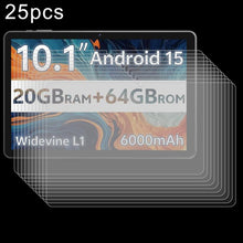 Load image into Gallery viewer, 25pcs 9H 0.3mm Explosion-proof Tempered Glass Film, For SVITOO P11 11 inch, For SVITOO P10 10.1 inch, For SVITOO PL001 10.1 inch, For SVITOO P108 11.97 inch, For SVITOO Tab 10 GMs Certified 1027C 10.1