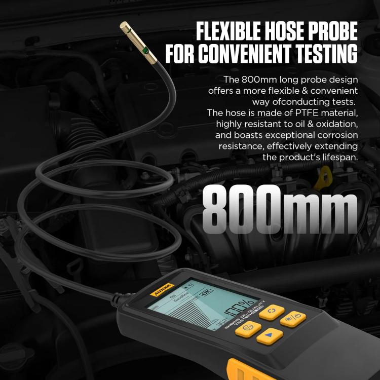 AUTOOL AS503 2.8 inch Backlit Display Car Engine Oil Tester Lubricating Oil Quality Analyzer, AS503