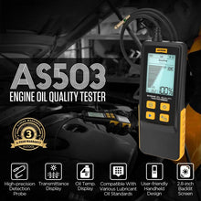 Load image into Gallery viewer, AUTOOL AS503 2.8 inch Backlit Display Car Engine Oil Tester Lubricating Oil Quality Analyzer, AS503