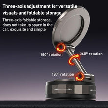 Load image into Gallery viewer, CCT30-2F Rotating Vacuum Adsorption Magnetic Car Phone Holder, CCT30-2F