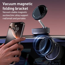 Load image into Gallery viewer, K10A Three-axis Folding Vacuum Adsorption Magnetic Car Phone Holder, K10A (White), K10A (Black), K10A (Grey)