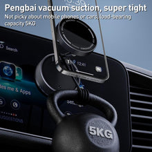 Load image into Gallery viewer, K10A Three-axis Folding Vacuum Adsorption Magnetic Car Phone Holder, K10A (White), K10A (Black), K10A (Grey)