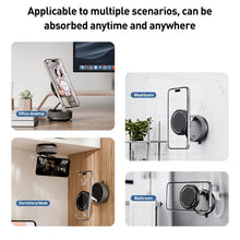 Load image into Gallery viewer, K10A Three-axis Folding Vacuum Adsorption Magnetic Car Phone Holder, K10A (White), K10A (Black), K10A (Grey)
