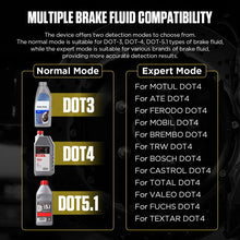 Load image into Gallery viewer, AUTOOL AS502 Digital Display Intelligent Car Brake Fluid Tester Water Content Testing, AS502