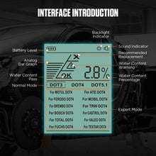 Load image into Gallery viewer, AUTOOL AS502 Digital Display Intelligent Car Brake Fluid Tester Water Content Testing, AS502