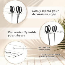 Load image into Gallery viewer, YX162 Acrylic Scissors Wall Mount Bracket, YX162