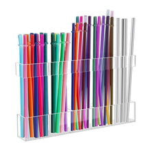 Load image into Gallery viewer, YX166 Acrylic Straw Wall Mount Bracket, with Double Sided Adhesion Stickers, YX166