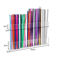 Load image into Gallery viewer, YX166 Acrylic Straw Wall Mount Bracket, with Double Sided Adhesion Stickers, YX166