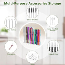 Load image into Gallery viewer, YX166 Acrylic Straw Wall Mount Bracket, with Double Sided Adhesion Stickers, YX166