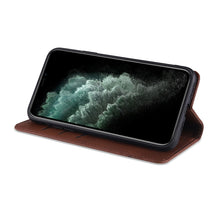 Load image into Gallery viewer, AZNS Magnetic Calf Texture Horizontal Flip Leather Case with Card Slots &amp; Holder &amp; Wallet, For iPhone 12 Pro Max, For iPhone 12 / 12 Pro, For iPhone 12 mini, For iPhone 11 Pro Max, For iPhone 11 Pro, For iPhone 11