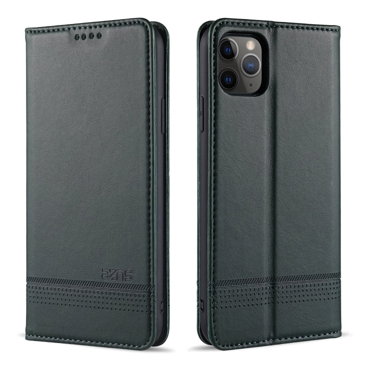 AZNS Magnetic Calf Texture Horizontal Flip Leather Case with Card Slots & Holder & Wallet, For iPhone 12 Pro Max, For iPhone 12 / 12 Pro, For iPhone 12 mini, For iPhone 11 Pro Max, For iPhone 11 Pro, For iPhone 11