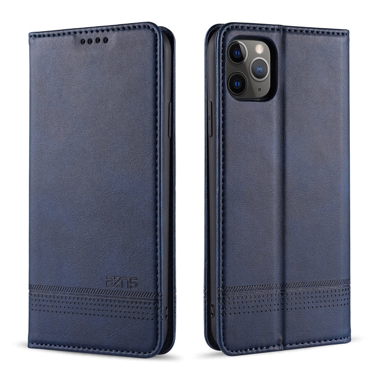 AZNS Magnetic Calf Texture Horizontal Flip Leather Case with Card Slots & Holder & Wallet, For iPhone 12 Pro Max, For iPhone 12 / 12 Pro, For iPhone 12 mini, For iPhone 11 Pro Max, For iPhone 11 Pro, For iPhone 11
