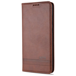 AZNS Magnetic Calf Texture Horizontal Flip Leather Case with Card Slots & Holder & Wallet, For Samsung Galaxy A11, For Samsung Galaxy A21s, For Samsung Galaxy A31, For Samsung Galaxy A41, For Samsung Galaxy A51, For Samsung Galaxy A71                  ...