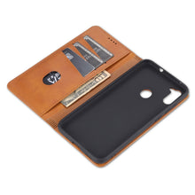 Load image into Gallery viewer, AZNS Magnetic Calf Texture Horizontal Flip Leather Case with Card Slots &amp; Holder &amp; Wallet, For Samsung Galaxy A11, For Samsung Galaxy A21s, For Samsung Galaxy A31, For Samsung Galaxy A41, For Samsung Galaxy A51, For Samsung Galaxy A71                  ...