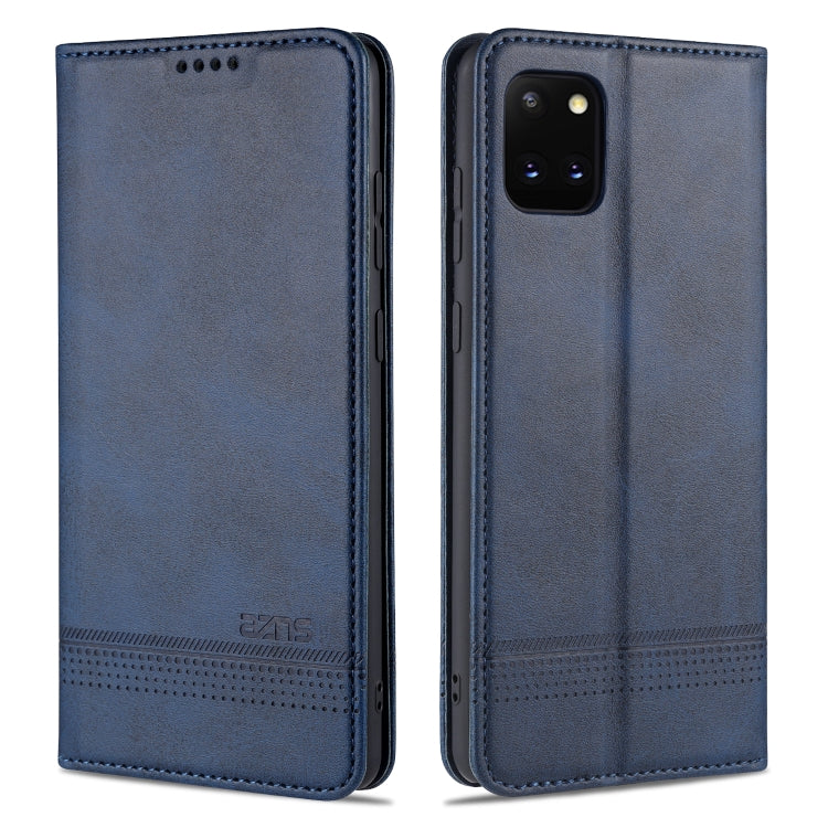 AZNS Magnetic Calf Texture Horizontal Flip Leather Case with Card Slots & Holder & Wallet, For Samsung Galaxy A11, For Samsung Galaxy A21s, For Samsung Galaxy A31, For Samsung Galaxy A41, For Samsung Galaxy A51, For Samsung Galaxy A71                  ...
