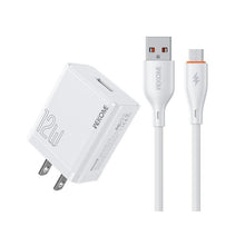 Load image into Gallery viewer, WK WP-U76 Kinkong 12W USB Charger Set, UK Plug, US Plug, EU Plug