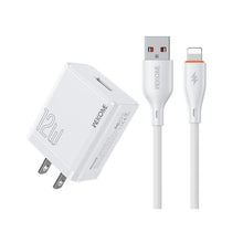 Load image into Gallery viewer, WK WP-U76 Kinkong 12W USB Charger Set, UK Plug, US Plug, EU Plug