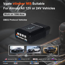 Load image into Gallery viewer, Vgate vLinker MS 12V / 24V Bluetooth Car OBD2 Scanner, vLinker MS