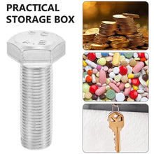 Load image into Gallery viewer, Portable Hexagonal Screw Medicine Storage Tank Pill Storage Box, Hexagonal Screw Pill Storage Tank
