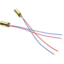 Load image into Gallery viewer, 10pcs/Pack Adjustable Diode Laser Head Red Dot Laser Module, 5V, 3V
