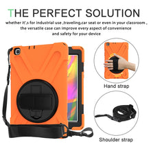 Load image into Gallery viewer, Shockproof Colorful Silicone + PC Protective Case with Holder &amp; Hand Grip Strap