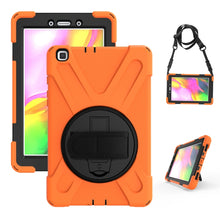 Load image into Gallery viewer, Shockproof Colorful Silicone + PC Protective Case with Holder &amp; Hand Grip Strap