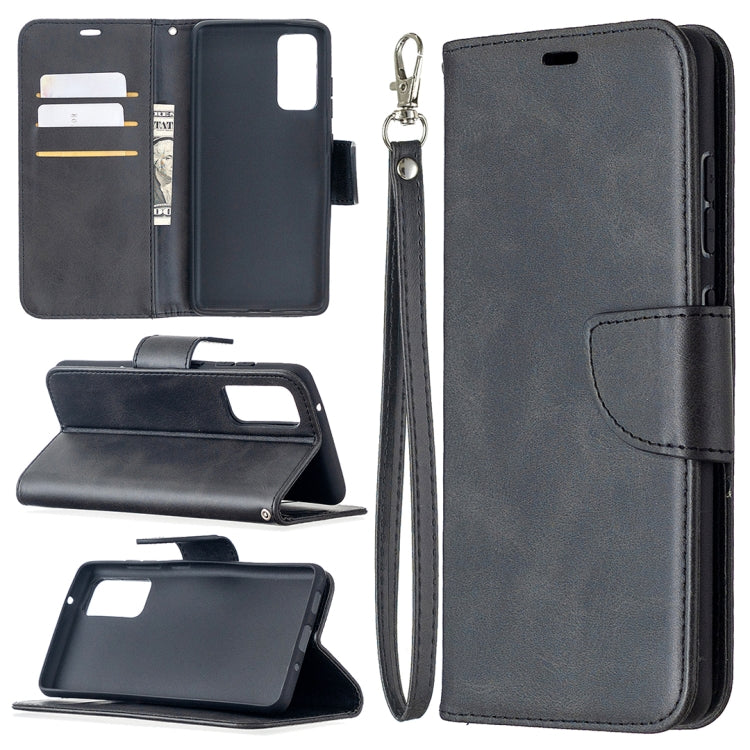 Lambskin Texture Pure Color Horizontal Flip PU Leather Case with Holder & Card Slots & Wallet & Lanyard