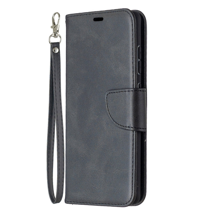 Lambskin Texture Pure Color Horizontal Flip PU Leather Case with Holder & Card Slots & Wallet & Lanyard