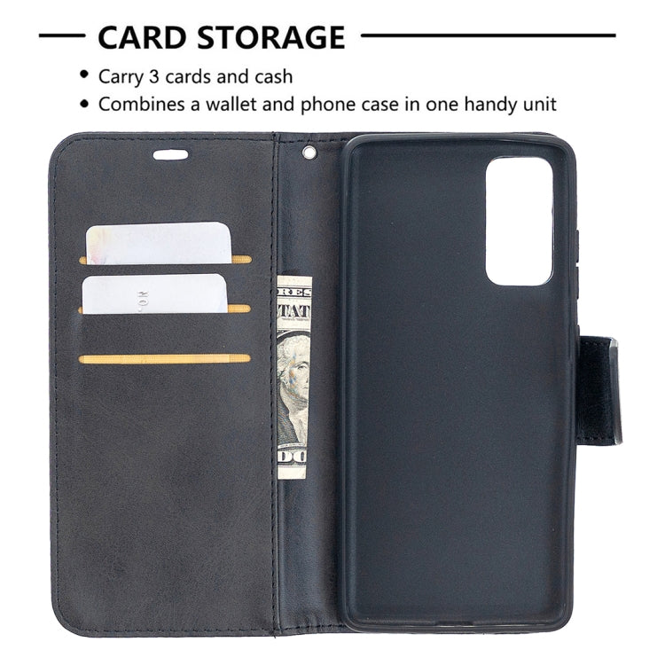 Lambskin Texture Pure Color Horizontal Flip PU Leather Case with Holder & Card Slots & Wallet & Lanyard