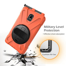 Load image into Gallery viewer, Shockproof Colorful Silicone + PC Protective Case with Holder &amp; Hand Grip Strap &amp; Pen Slot