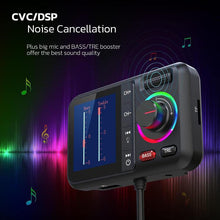 Load image into Gallery viewer, BT98 Colorful Screen Car Bluetooth MP3 Player FM Transmitter Cigarette Lighter Charging, BT98