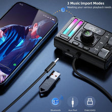 Load image into Gallery viewer, MT02 Car Bluetooth MP3 Player Bass AUX FM Transmitter Cigarette Lighter Charging, MT02