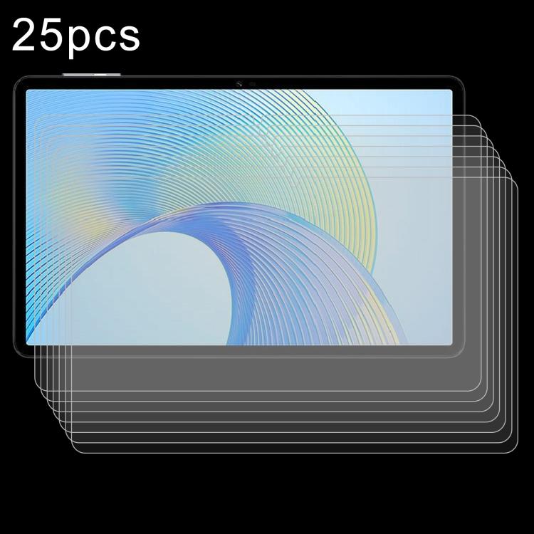 25pcs 9H 0.3mm Explosion-proof Tempered Glass Film, For Freeski Tablet FSKA1000, For Freeski Tablet C12 10.4, For Freeski UKG9L 11.5
