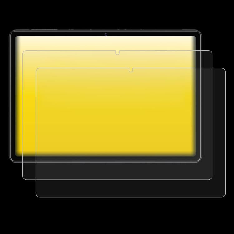 2pcs 9H 0.3mm Explosion-proof Tempered Glass Film, For Tuohaitime C30 10.1 inch, For Tuohaitime K10 11 inch