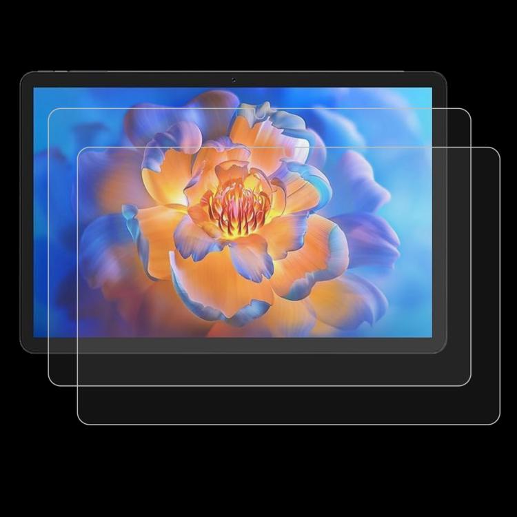 2pcs 9H 0.3mm Explosion-proof Tempered Glass Film, For Tuohaitime C30 10.1 inch, For Tuohaitime K10 11 inch