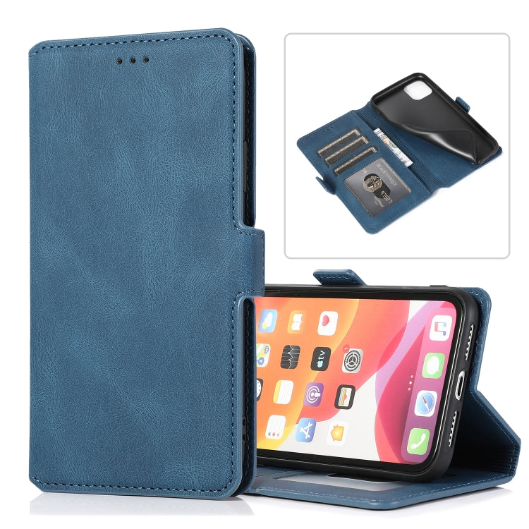 Retro Magnetic Closing Clasp Horizontal Flip Leather Case with Holder & Card Slots & Photo Frame & Wallet, For iPhone 6, For iPhone 6 Plus, For iPhone SE 2022 / SE 2020 / 8 / 7, For iPhone 8 Plus / 7 Plus, For iPhone 11, For iPhone 11 Pro              ...