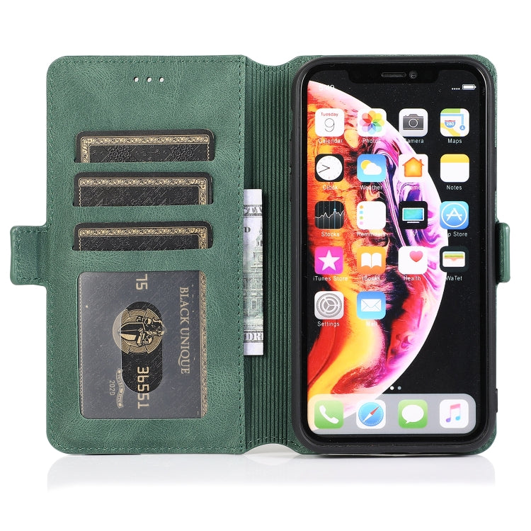 Retro Magnetic Closing Clasp Horizontal Flip Leather Case with Holder & Card Slots & Photo Frame & Wallet, For iPhone XR, For iPhone XS Max