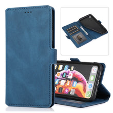 Load image into Gallery viewer, Retro Magnetic Closing Clasp Horizontal Flip Leather Case with Holder &amp; Card Slots &amp; Photo Frame &amp; Wallet, For iPhone XR, For iPhone XS Max