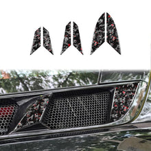 Load image into Gallery viewer, 6pcs/Set Forged Gold Foil Carbon Fiber Car Engine Side Vents Decorative Sticker for Chevrolet Corvette C8 2020-, Left and Right Driver, Engine Side Vents
