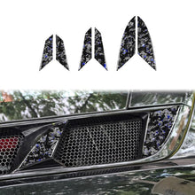Load image into Gallery viewer, 6pcs/Set Forged Gold Foil Carbon Fiber Car Engine Side Vents Decorative Sticker for Chevrolet Corvette C8 2020-, Left and Right Driver, Engine Side Vents