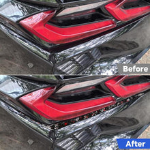 Load image into Gallery viewer, 2pcs/Set Forged Gold Foil Carbon Fiber Car Taillight Below Decorative Sticker for Chevrolet Corvette C8 2020-, Left and Right Driver, Taillight Below