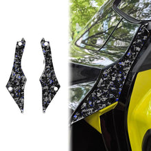 Load image into Gallery viewer, 2pcs/Set Forged Gold Foil Carbon Fiber Car Rear Door Inside Frame Decorative Sticker for Chevrolet Corvette C8 2020-, Left and Right Driver, Rear Door Inside