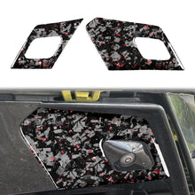 Load image into Gallery viewer, 2pcs/Set Forged Gold Foil Carbon Fiber Car Door Radar Decorative Sticker for Chevrolet Corvette C8 2020-, Left and Right Driver, Door Radar