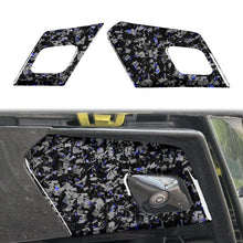 Load image into Gallery viewer, 2pcs/Set Forged Gold Foil Carbon Fiber Car Door Radar Decorative Sticker for Chevrolet Corvette C8 2020-, Left and Right Driver, Door Radar